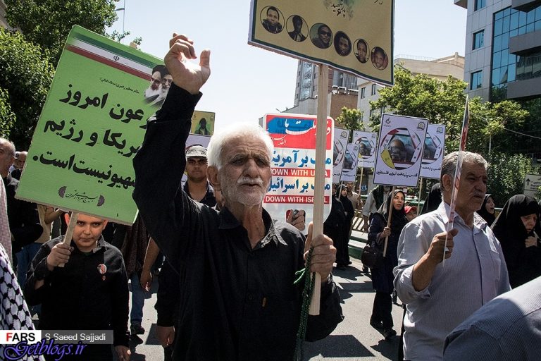 تصاویر و حواشی) + راهپیمایی روز جهانی قدس (